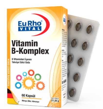 EuRho Vital Vitamin BKomplex Kapsül
